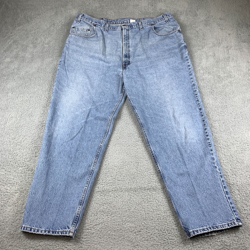 Levis 545 VTG Jeans Mens 48x32 (Fits 44x30) Blue Loose Tapered Made In USA 90s